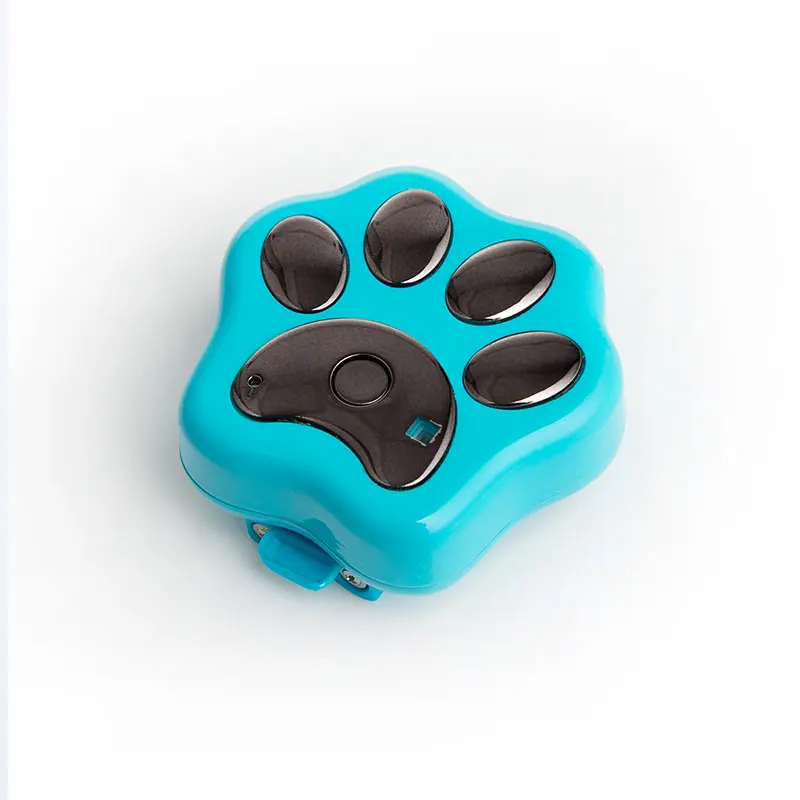 Blue-Without Collar V30 Мини gps локатор трекер WiFi анти-потеря ошейник для собаки кошки IP66 водонепроницаемый GSM сигнализация голосовой монитор в режиме реального времени отслеживающее устройство - Цвет: Blue-Without Collar