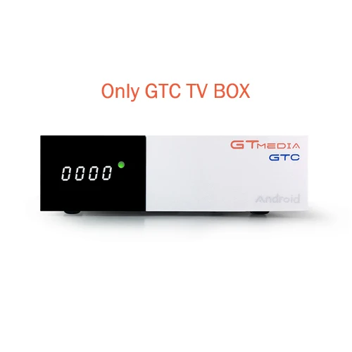 FREESAT gtmedia GTC Android 6,0 ТВ коробка DVB-S2/T2/кабель/ISDBT Amlogic S905D 2 Гб Оперативная память 16 Гб Встроенная память freesat+ 1 год CCcam подарок - Цвет: Only GTC TV BIX