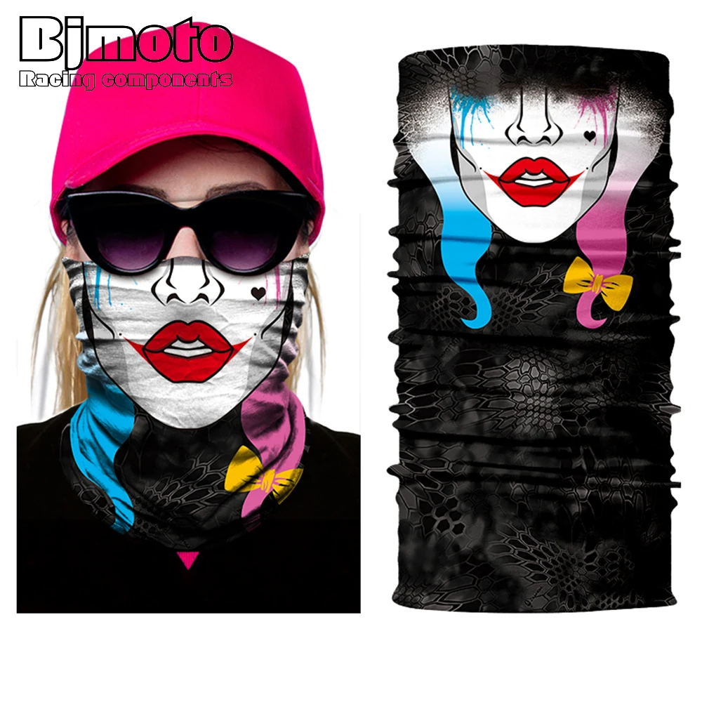 

Amazing Outdoor Motorcycle Face Mask Skull Mask Scarf Bandana Headbands Fashion Masque Moto Balaclava Neck Scarves