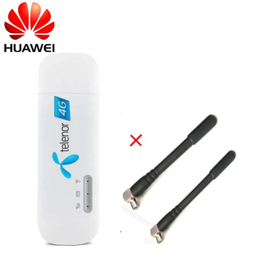 Разблокированный huawei E8372 E8372h-608 с 2 шт. антенной 150 м LTE USB Wingle LTE 4G USB wifi-модем ключ автомобильный wifi