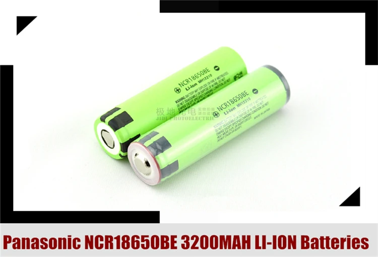 Бесплатная доставка Fedex для Panasonic NCR18650BE 3200mah 3 7 v 18650 динамическая литий-ионная