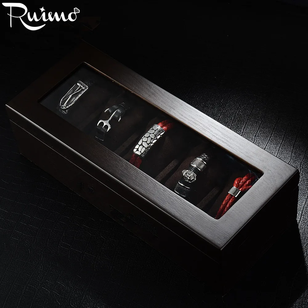 RUIMO из нержавеющей стали с большим отверстием тибетские длинные бусины большие