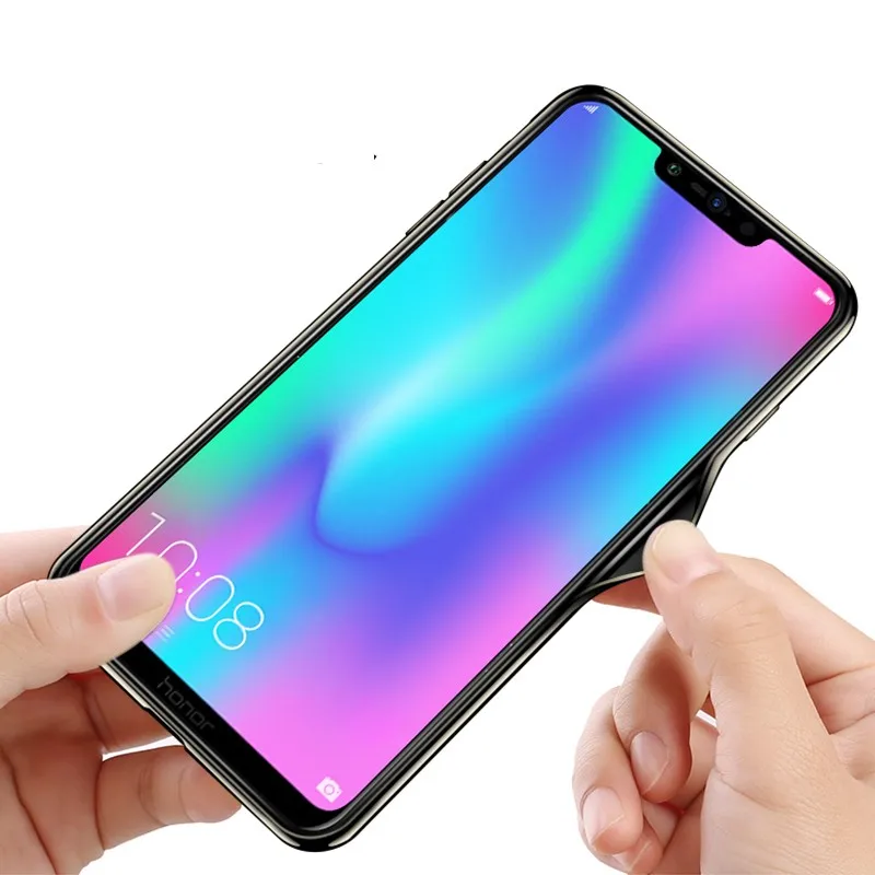 Case For Huawei Honor 8x max 8c v10 v20 Silicone Frame Plexiglass Mirror Cover for Play 9i 10 lite case |