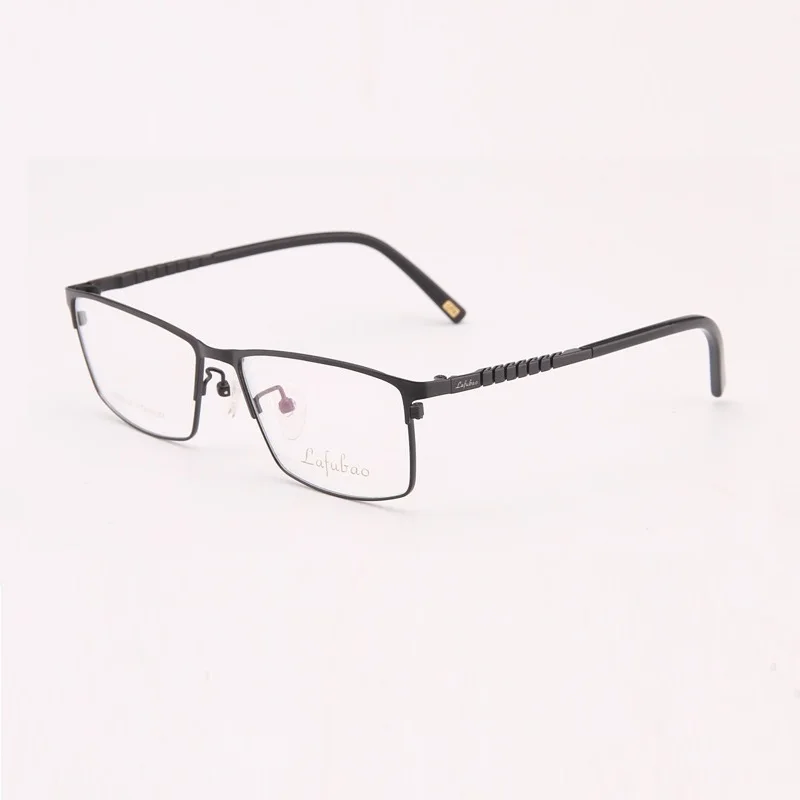 

W-135 Titanium Myopia Glasses Small Frames Men Eyewear Ultra-light Full Rim Elastic Temple Prescription Goggles Reading Glasses