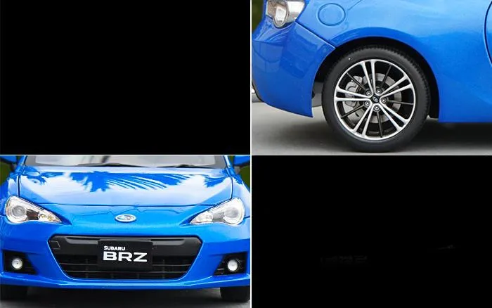 1:18 передовая модель автомобиля из сплава, SUBARU BRZ GT86, литая металлическая модель игрушечного автомобиля, коллекция подарков