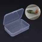 Пластиковая прозрачная приманка для рыбалки, портативный крючок для хранения снастей