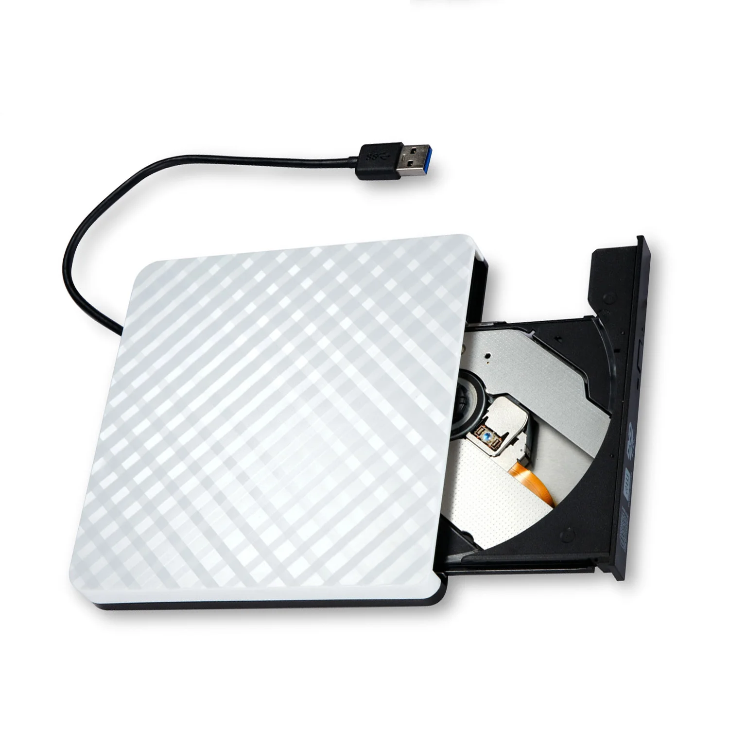 Тонкий DVD горелка usb3.0 гофрированный Внешний привод