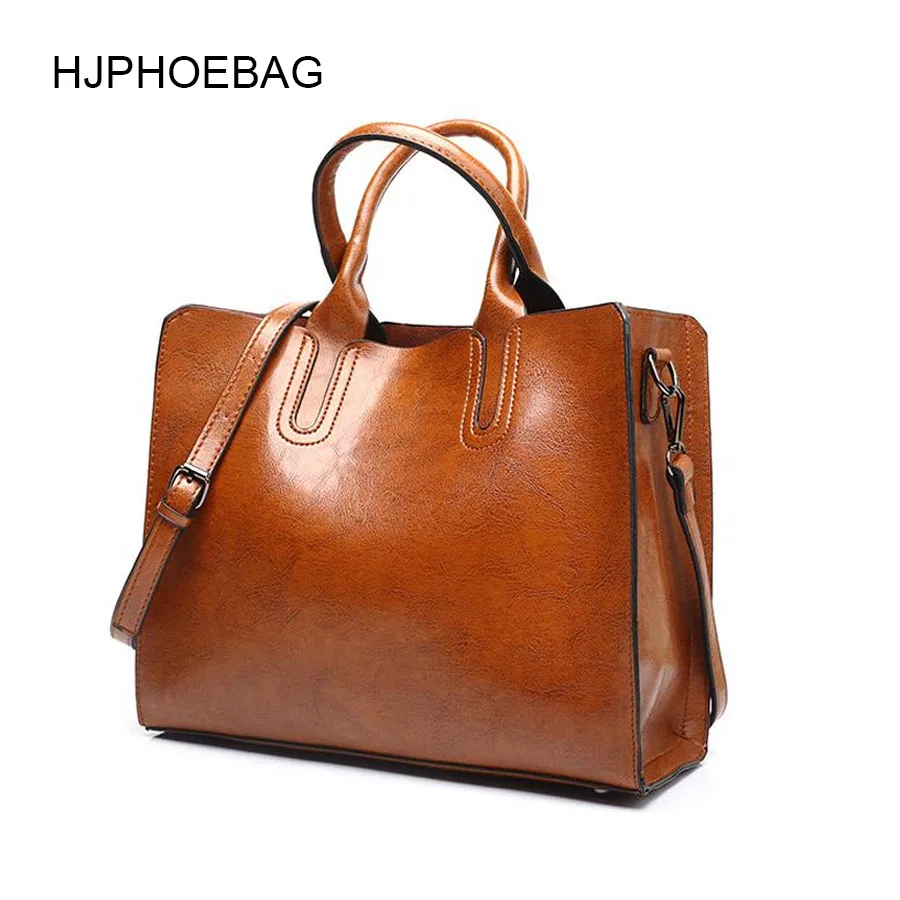 HJPHOEBAG роскошные кожаные сумки женские сумки Дамская большая сумка-тоут женская сумка на плечо из искусственной кожи женская сумка-мессенджер bolsa feminina YC001