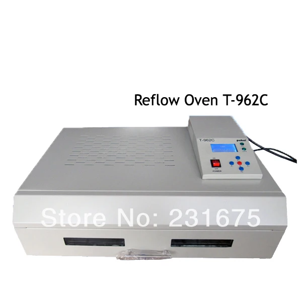 Reflow OvenT 962C паяльная машина паста SMT малая производственная линия простота в