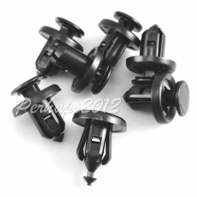 

500x Push-Type Bumper Fender Retainer Clips 91505-S9A-003 for Honda for Acura metal inside also for Civic 2006-on