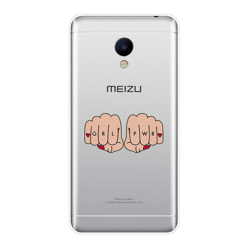 Защитный чехол для телефона мягкий силиконовый Meizu M2 M3 M5 M6 Note M6S M6T M5C M5S M3S |