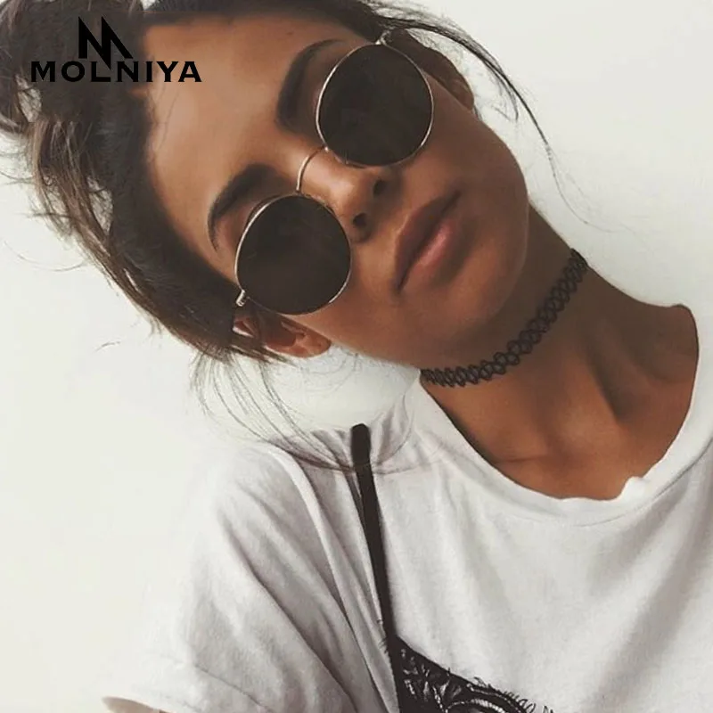 

2019 винтажные овальные классические солнцезащитные очки MOLNIYA для женщин и мужчин, уличные темные очки для покупок, зеркальные солнцезащитны...