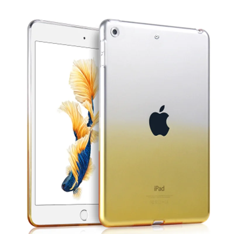 Чехол для Ipad Air 2/Air 1 (Ipad 5 6) силиконовая Мягкая задняя крышка блестящая оболочка
