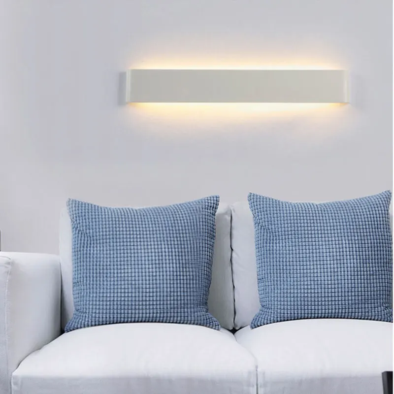 36W Rectangle Finished Modern LED Wall Lights For Bathroom Bedroom Living Room Mirror Front Light Lamps AC 110V 220V | Освещение