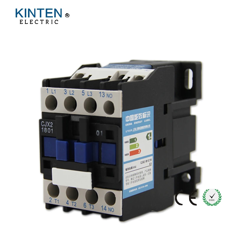 AC Contactor Motor Starter Relay (LC1) CJX2-1801 3P+NC 220/380V Coil 18A 7.5KW | Обустройство дома
