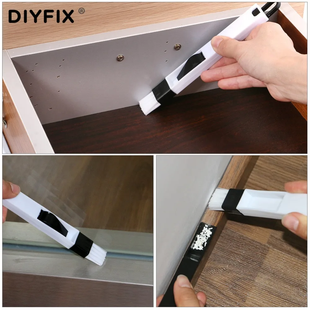 Многофункциональная щетка для сбора пыли с пылесборником DIYFIX складная