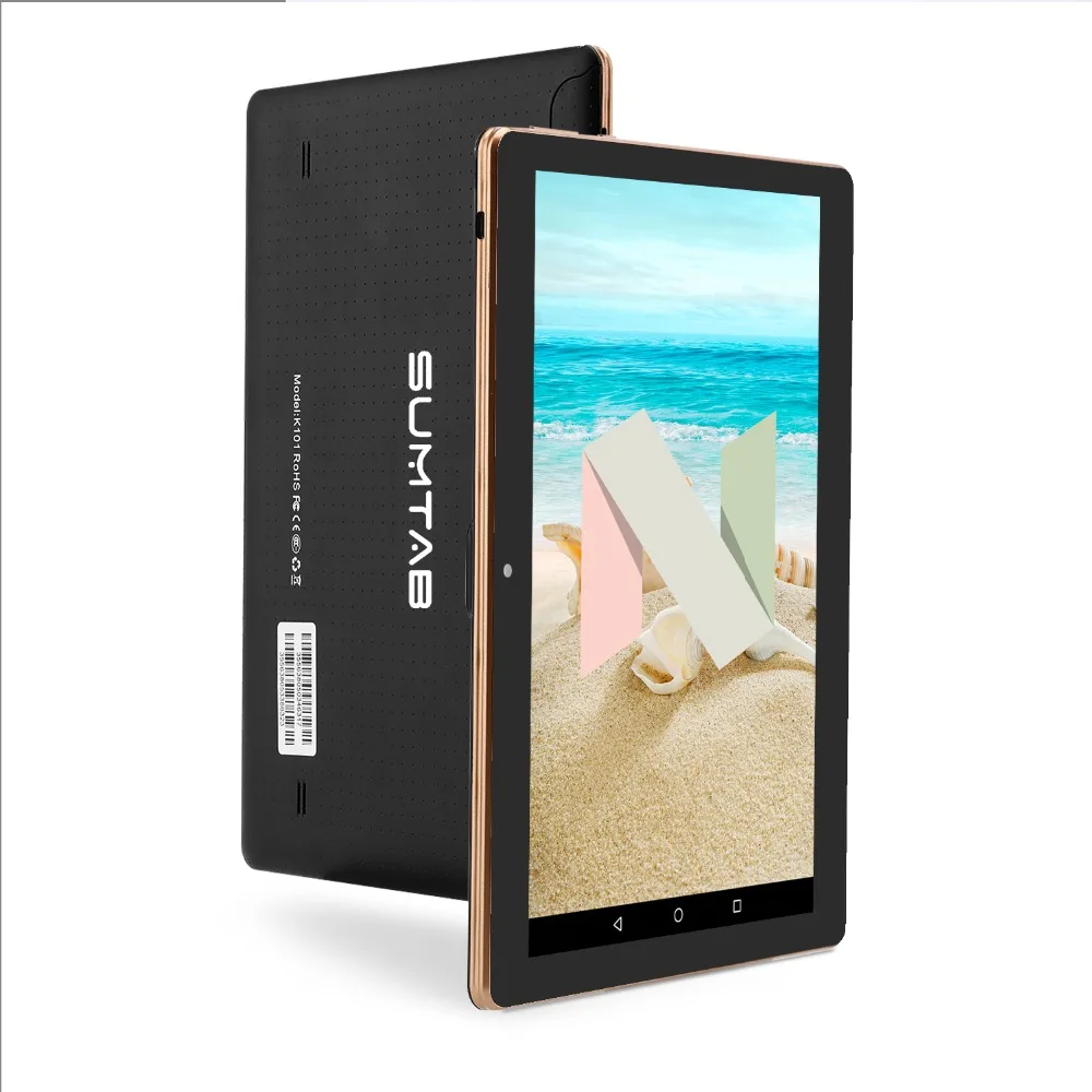 1280 &quotDual SIM Dual Standby Tablet 2 + 32 ГБ SUMTAB 10 1 * 800IPS экран 3g/WiFi (черный)|Планшеты| |