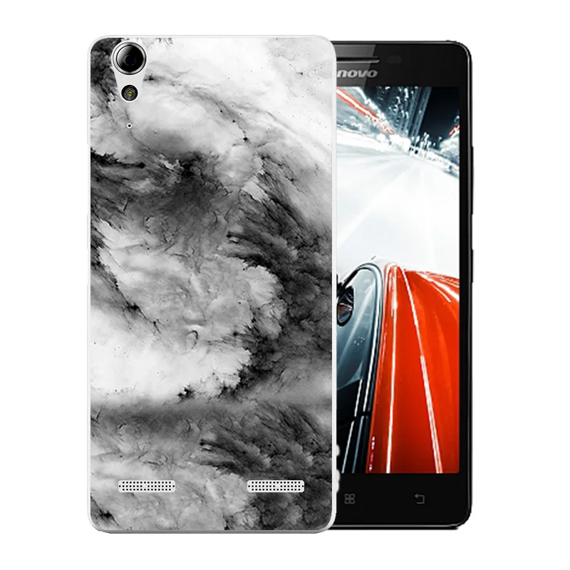 Мягкий силиконовый чехол 5 0 дюйма для Lenovo A6010 и A6000 телефона с цветным каменным