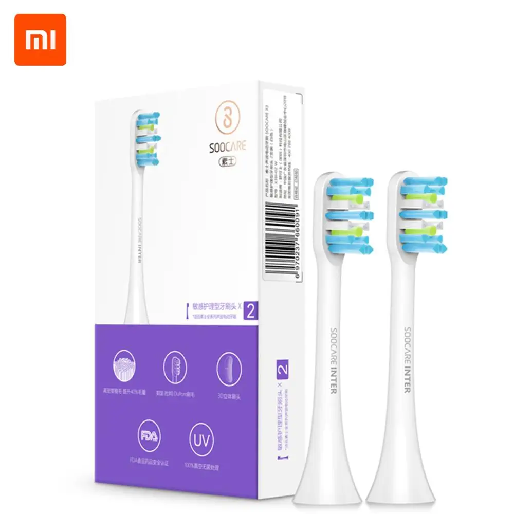 xiaomi mijia Soocare Soocas X3 X3S чистой/мини Замена щеток походная коробка dentalfoss для xiaomi smart home комплекты