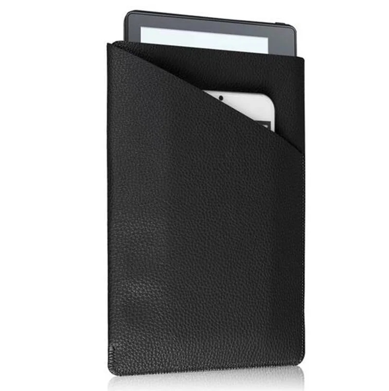 Enzi Бизнес универсальный ПУ кожаный чехол сумка Мягкий Планшеты для 7 дюймов-8