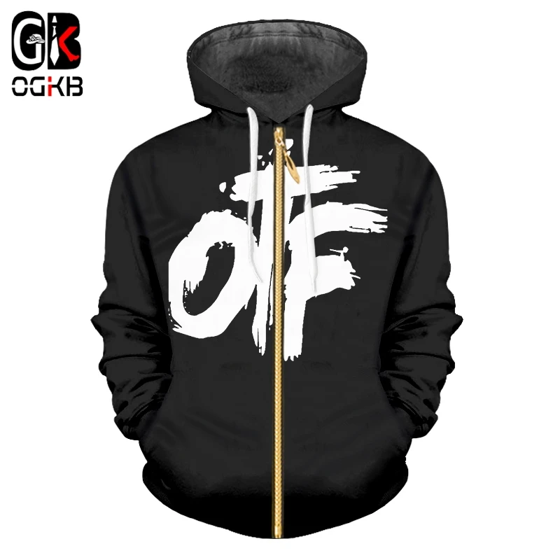 OGKB Осень Зима Теплые повседневные толстовки черный для женщин/мужчин прохладный