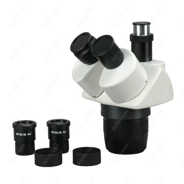 Головка микроскопа AmScope поставки 20x 40x 80x супер Widefield стерео бинокулярная головка