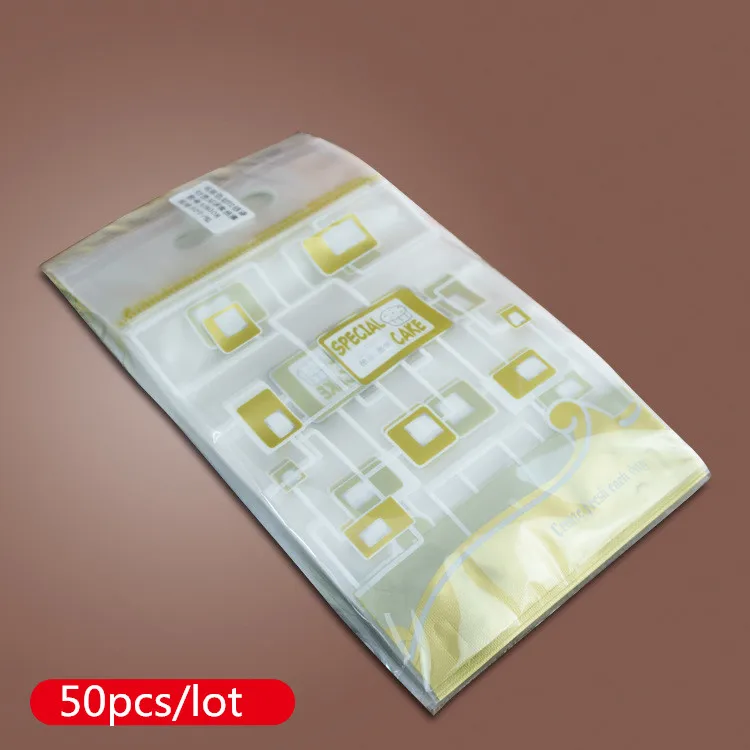 Пакеты для упаковки пищевых продуктов GRUITER пакеты торта хлеба плотные с