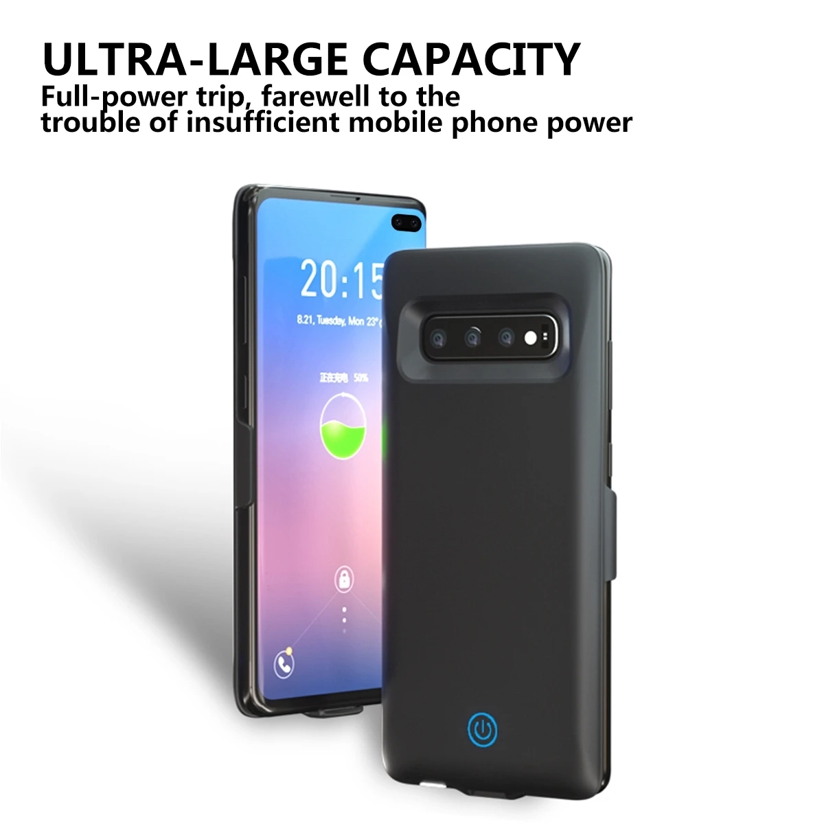 NENG 7000 мАч ультра тонкий портативный чехол для зарядного устройства SamsungS10 Plus Extenal