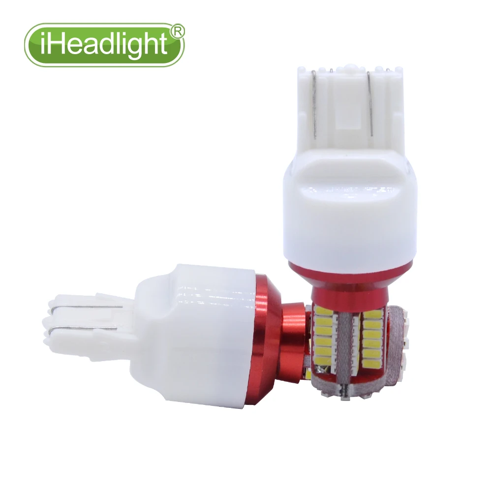 2 шт. супер яркий T20 7443 580 W21/5 Вт 57SMD светодиодный автомобильный стоп сигнал