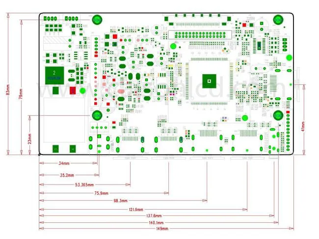 Плата контроллера 4K lcd поддерживает ЖК-панель с разрешением 4K UHD и сигнальным интерфейсом eDP. Поддержка входного сигнала 2HDMI+ 2DP
