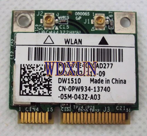 Беспроводная сетевая карта BCM94322HM8L DW1510 BCM4322 беспроводная с Wi Fi для драйвера|wireless