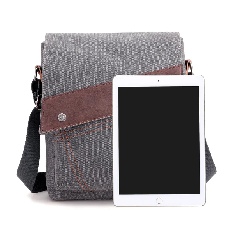 2018 Новое поступление мужской Crossbody сумки на ремне Холст защиты от кражи Защита