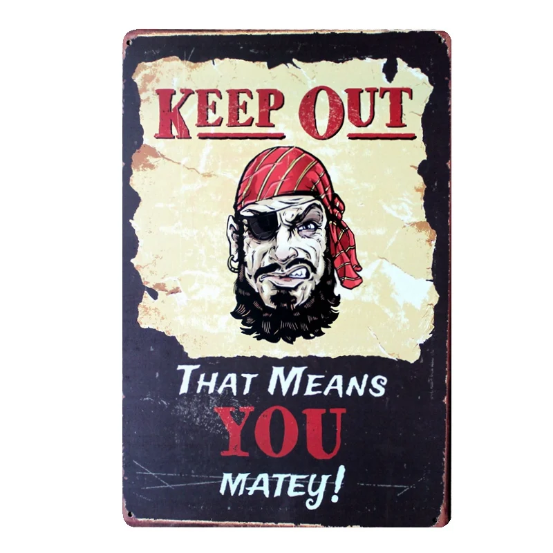 Трафаретная доска для магазина винтажная металлическая жестяная вывеска дома