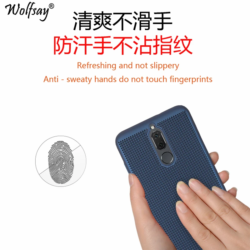 Wolfsay Матовый Жесткий чехол для huawei Maimang 6 ультра-тонкий 360 Полный Proective PC