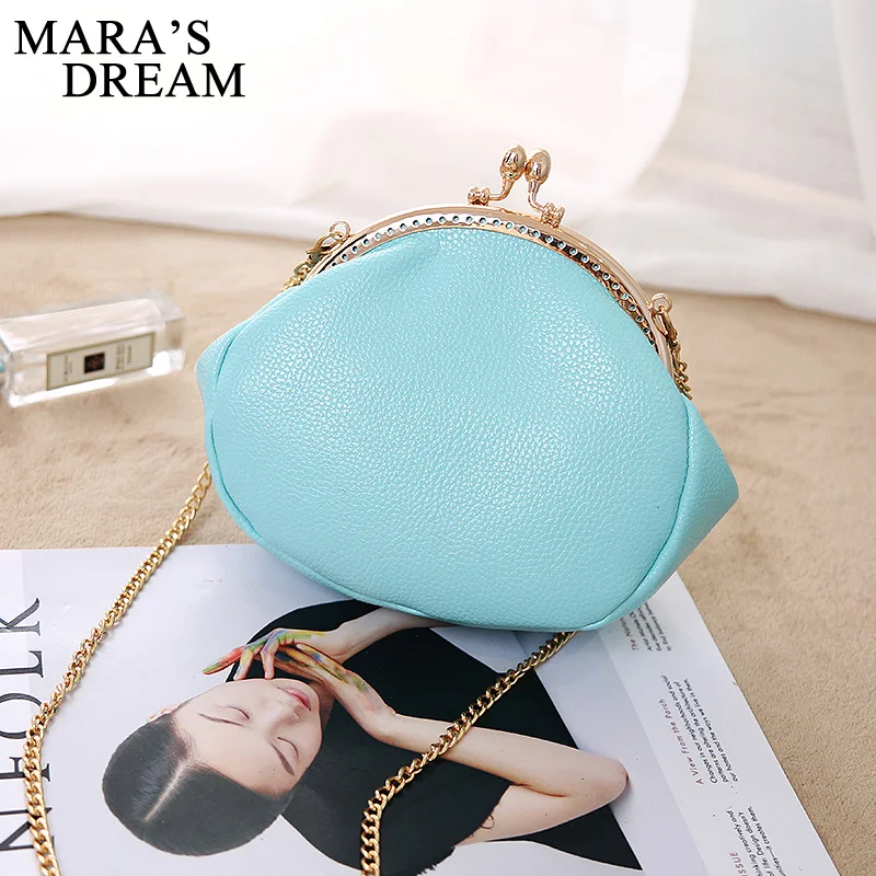 

Mara's Dream New Retro Women Messenger Shell Bags Small Shoulder Bag High Quality PU Leather Tote Bag Small Clutch Handbags
