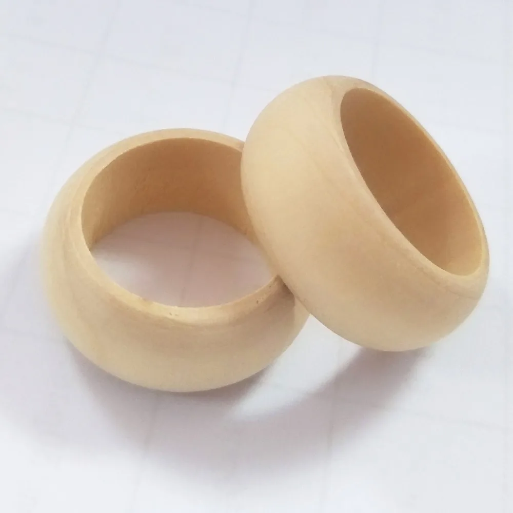 Кольцо из натурального дерева модные черные деревянные кольца большой размер