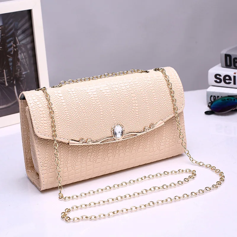 Для женщин Сумки сладкие дамы ветра новый шаблон крокодил сумка Мода цепи
