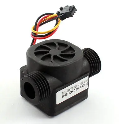 DC5-12V 0-2 МПа 20 мм черный пластиковый расходомер для жидкой воды | Обустройство дома