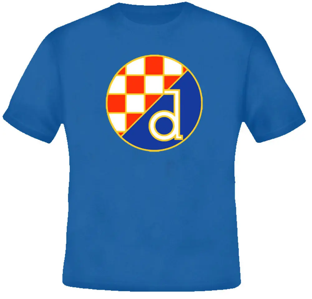 Nk Dinamo Zagreb Croatia Soccer Champs футболка крутая Повседневная для мужчин унисекс модная