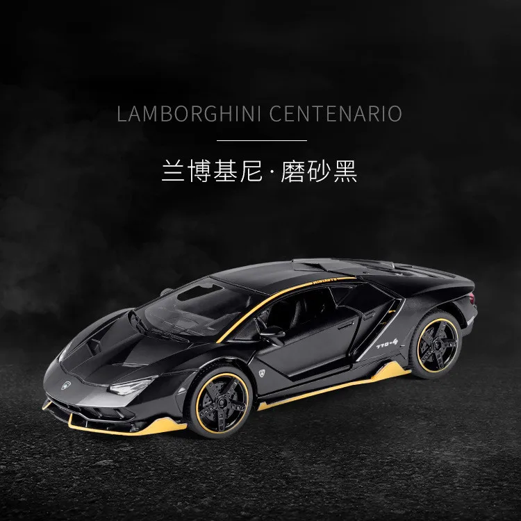 Высококлассная коллекционная игрушка LP770 1:32 модель спортивного автомобиля из