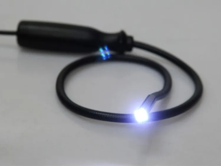 Supereyes, профессиональный Бороскоп, эндоскоп, USB, диаметр 7 мм, с трубой 500 мм, светодиодный, водонепроницаемая камера для осмотра, бороскоп N005