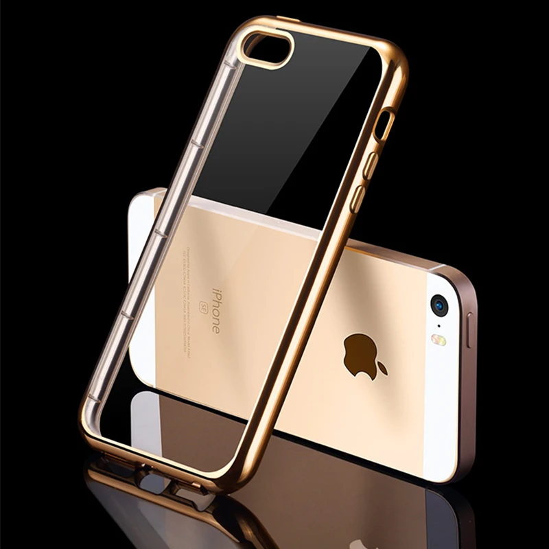 Мягкий силиконовый чехол NFH с покрытием из ТПУ для iPhone 5 5S 5SE ультратонкий