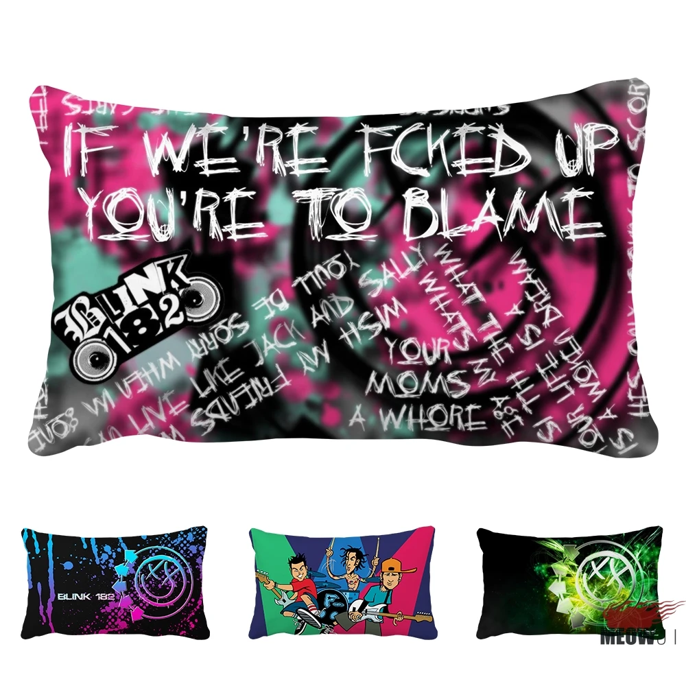 Blink multi Размеры прямоугольник Пледы Наволочки Бесплатная доставка|pillow case|throw pillow