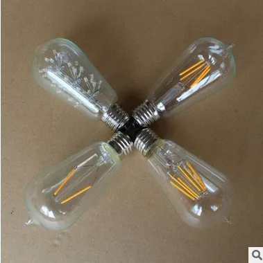 IWHD ST58 4 Вт светодиодный Edison лампа лампада Ретро Винтаж Промышленная|edison bulb|lampada