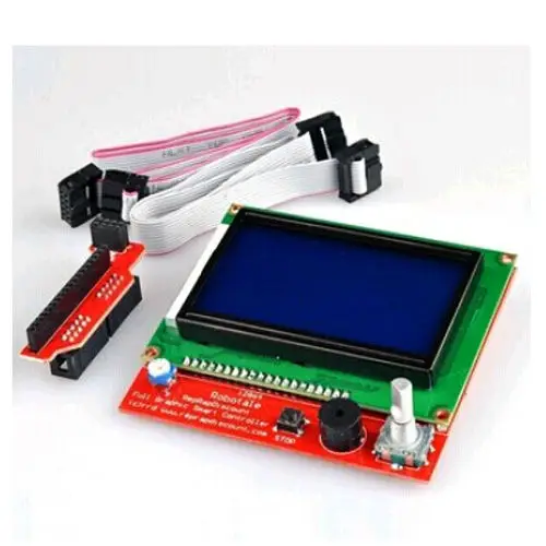 RAMPS1.4 ЖК-дисплей 12864 интеллигентая (ый) смарт-контроллер для RepRap 3D принтер |