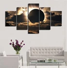 5 шт., Картина на холсте с изображением неба, настенный Декор для дома, картина для гостиной на стене, высокое качество, бесплатная доставка