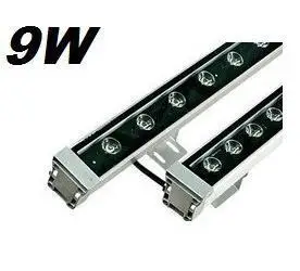 Гарантия 3 года 9 Вт DMX светодиодный настенный светильник DMX512 RGB прожектор