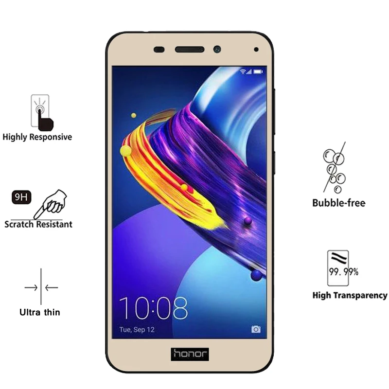 Honor 6C Pro Полное покрытие экрана стекло для huawei Honor 6C Pro V9 Play JMM-L22 6C Pro защита экрана телефона Закаленное стекло пленка