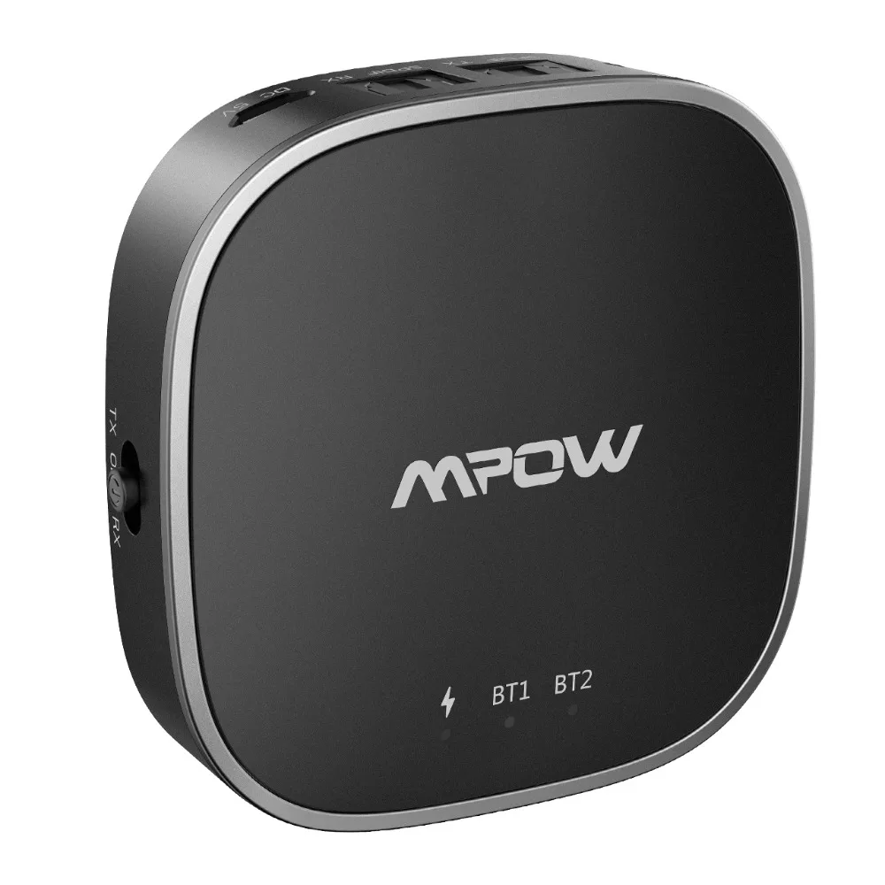 Mpow беспроводной адаптер APTX/APTX HD/APTX LL Bluetooth 5,0 передатчик приемник с цифровым оптическим Toslink и Aux кабель подключения