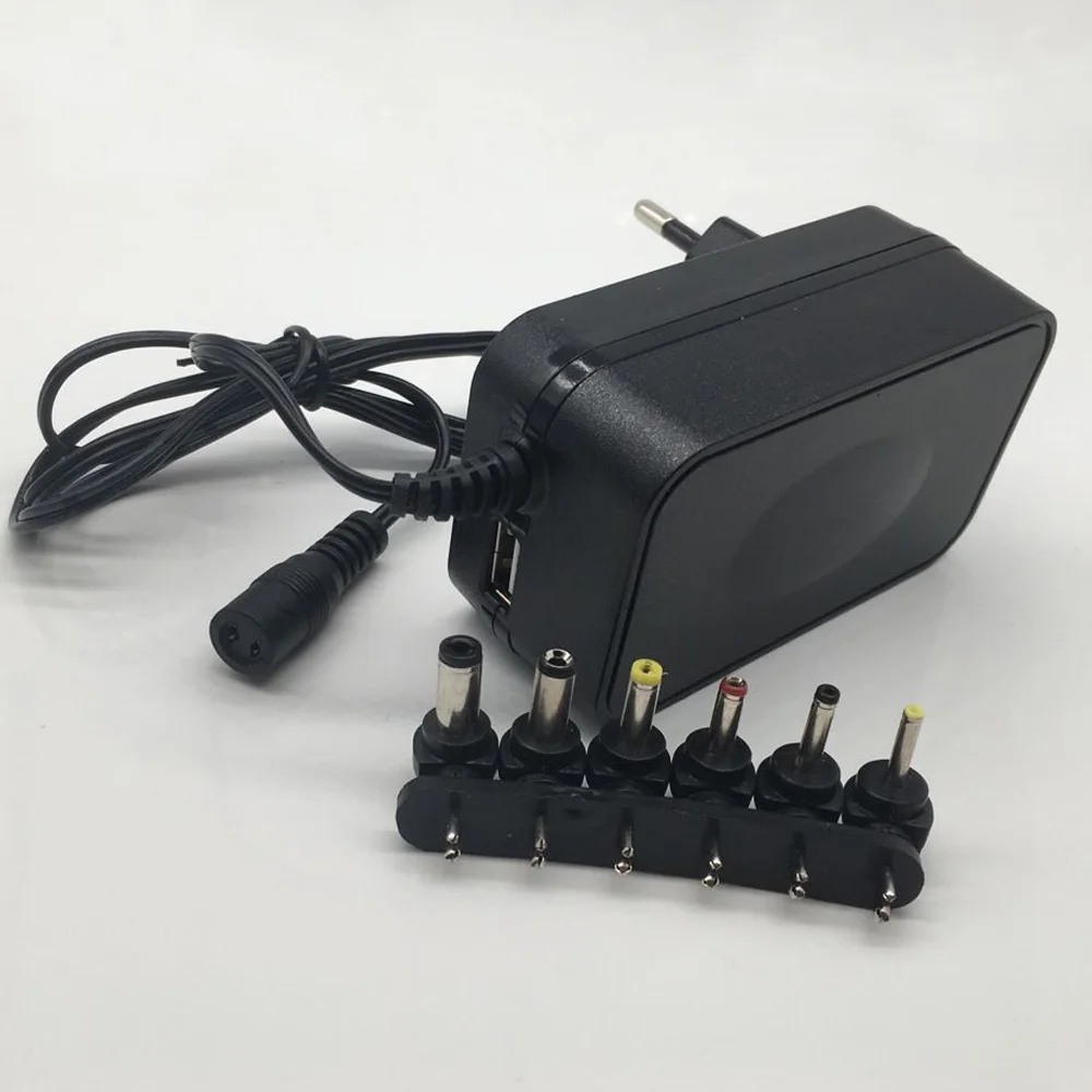 3 в 4,5 в 5 в 6 в 7,5 в 9 в 12 В 2A 2.5A AC DC адаптер Регулируемый адаптер питания Универсальное зарядное устройство для светодиодный светильник